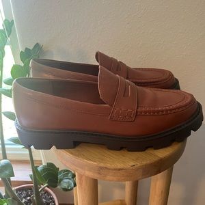 Aldo Chunky Brown Loafers